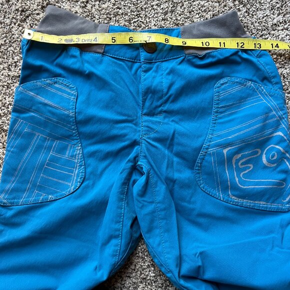 E9 N-Ondra St 3/4 Nana outdoor climbing pant, blue grey - Picture 4 of 6